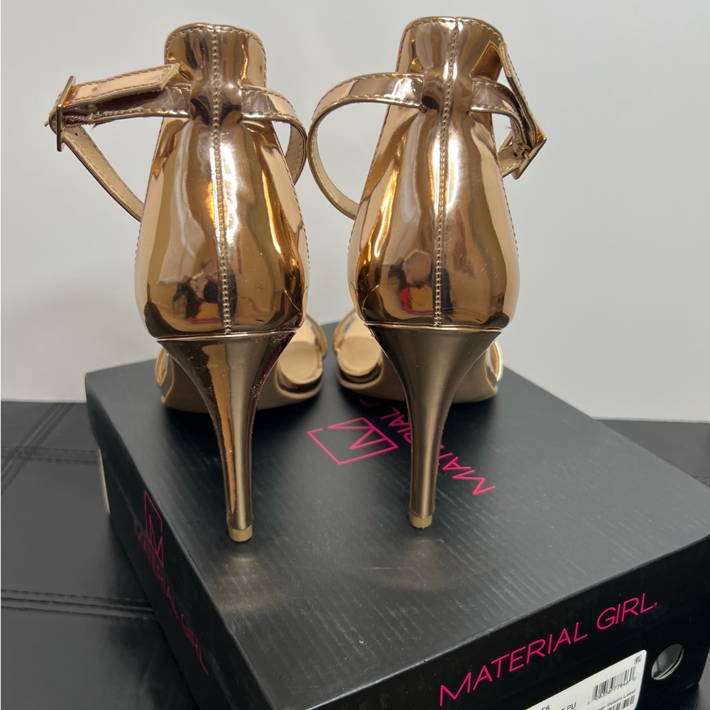 Material Girl. ROSE GOLD Sandals - Picture 2 of 4